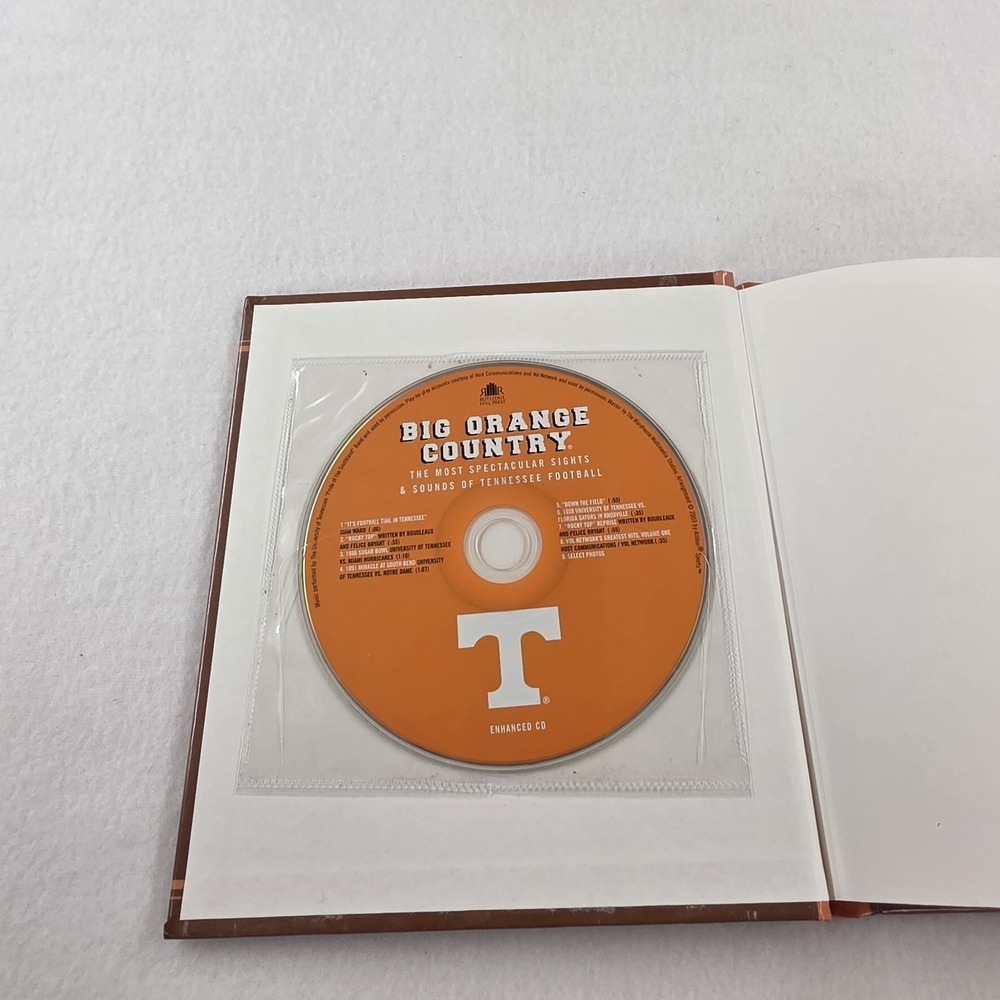 Big Orange Country Tennessee Football Book NEW Unplayed Audio CD MINT Condition - Picture 4 of 4